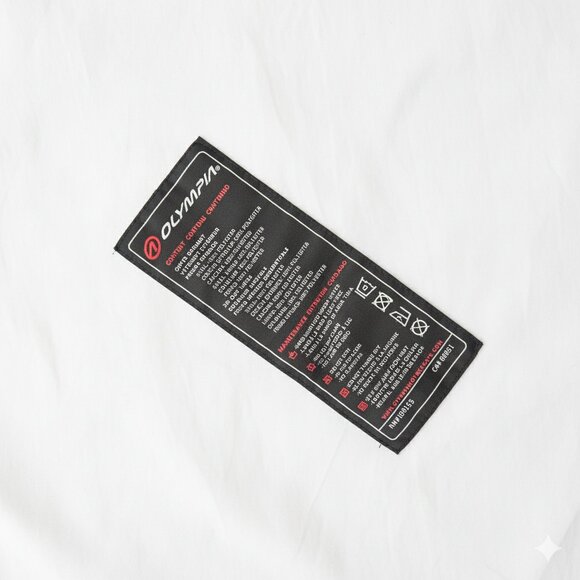 Olympia Moto Sports Black Mesh Zip-In Jacket Liner - Men's M - Picture 4 of 5